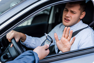 A driver is avoiding to do breathing test - Leckerman Law, LLC