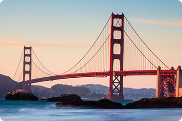 The iconic golden gate bridge in San Francisco - Leckerman Law, LLC