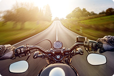 A rider is riding a bike - Leckerman Law, LLC