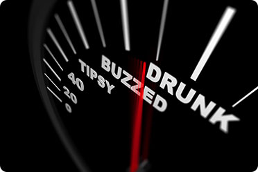 A speedometer showing 'buzzed' and 'tired' to represent different energy levels - Leckerman Law, LLC
